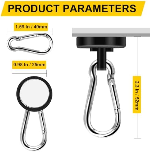 DIYMAG Magnetic Hooks - Image 2