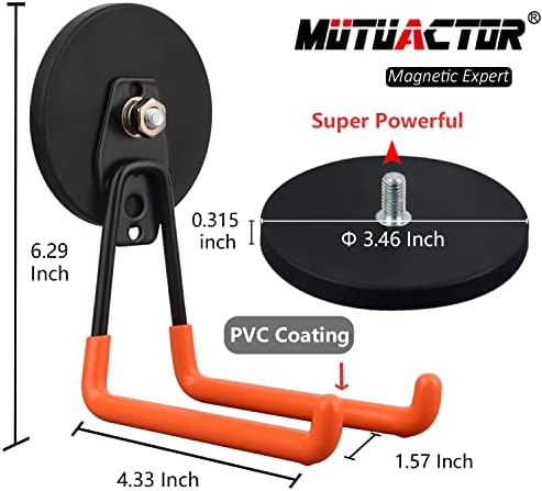 MUTUACTOR Strong Magnetic Hooks, Heavy Duty Magnetic Hooks - Image 5