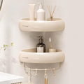 Corner Shower Caddy Adhesive, No Drilling Shower Organizer Shelf by CheerNest
