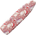 Christmas Rabbit Ironing Board Cover, Winter Snowflake Cute Bunny Print by Daulesho