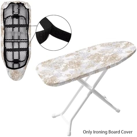 Retro Flroal Ironing Board Covers Easy to Install Ironing Board Cover - Image 4