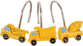 12-Piece Truck Construction Tractor Shower Curtain Hooks by CTOHN