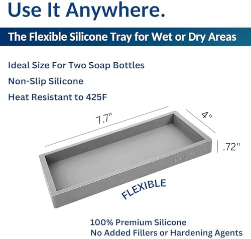 Spacewiser Countertop & Vanity Silicone Tray - Image 3