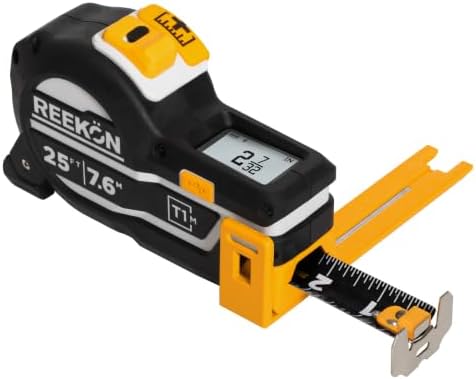 REEKON T1M Utility 25 ft Digital Tape Measure by REEKON