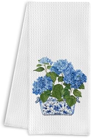 Chinoiserie Kitchen Towels 16x24 Inches by ColorfulLifeStartingwithYourCuteTowel