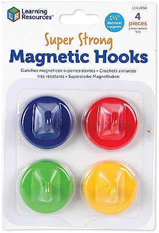 Learning Resources Super Strong Magnetic Hooks by LearningResources