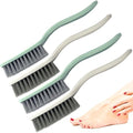 Nail Brush Foot Brush Curved Handle Grip Hand Fingernail Scrub Brush Home by Xjinmin