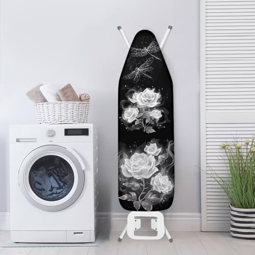 Ironing Board Cover, Dragonfly Flower 15x54 Inch Standard Ironing Board Cover - Image 3