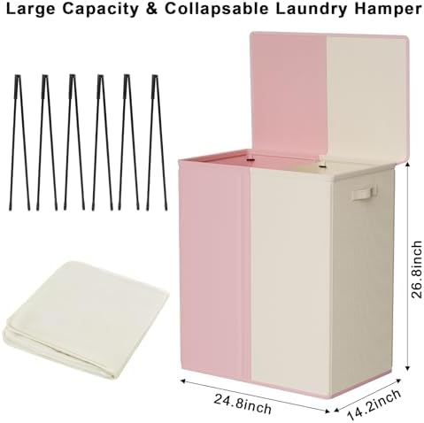 WOWLIVE Double Laundry Hamper - Image 5