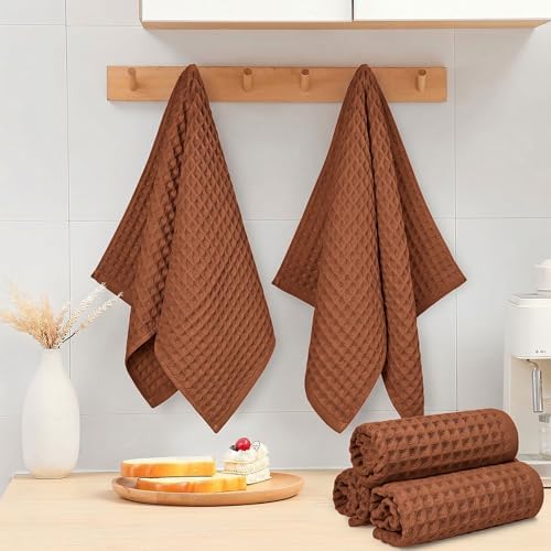 Jacquotha Waffle Hand Towels for Bathroom 5-Piece - Image 4