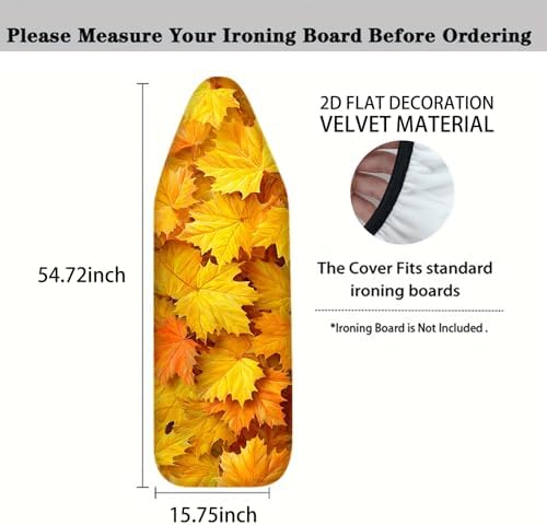 Nuxovilar 15x54 Autumn Maple Leaf Ironing Accessory - Image 4