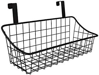 LeleCAT Basket with hook Grid Storage Basket, Hang it behind a door or on a - Image 3