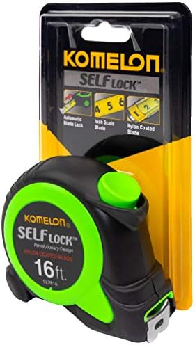 Komelon SL2816; 16' x 3/4" Self-Lock Tape Measure - Image 3