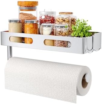Paper Towel Holder Wall Mount for Bathroom, Paper Towel Holder by EffiJoy