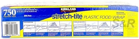 Kirkland Signature Stretch Tite Plastic Food Wrap Single pack - Image 2