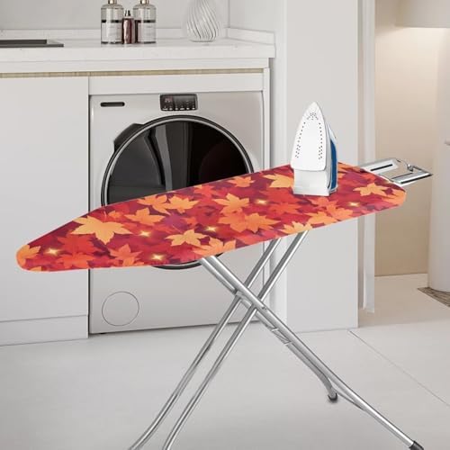 Thanksgiving Ironing Board Cover and Pad Maple Leaf Print Stain Resistant - Image 2