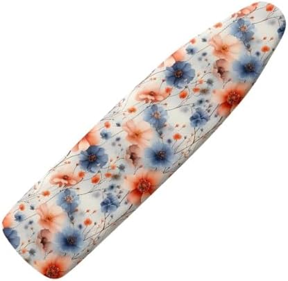 Flowers Ironing Board Cover, Watercolor Art Ironing Board Cover Adjustable by Daulesho