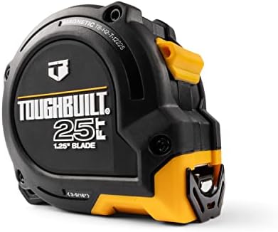 ToughBuilt - 25 Ft. ProBlade Tape Measure, Blade Control, TB-H2-T-12225 by ToughBuilt