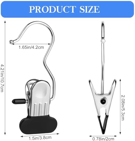 30Pcs Laundry Hook Hangers - Image 2