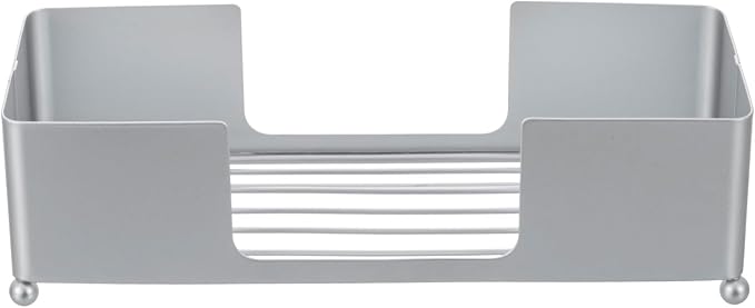 MyGift Modern Silver Tone Metal Tabletop Folded Paper Towel Dispenser - Image 5