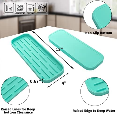 MicoYang Silicone Kitchen Sink Organizer Tray - Image 2
