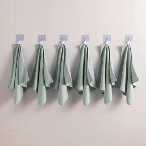 Microfiber Glass Cleaning Cloth 8 Pack, 16 Inch x 12 Inch, Lint Free Quickly - Image 6