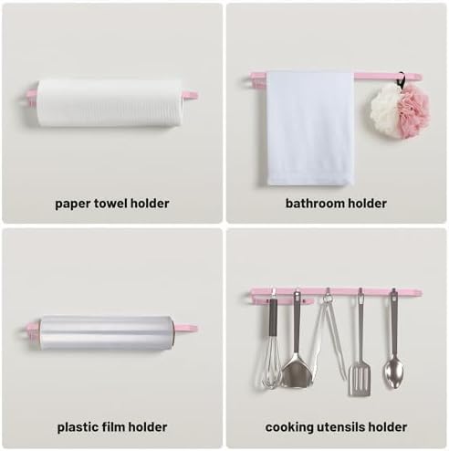 2 PCS Under Cabinet Paper Towel Holder - Image 6