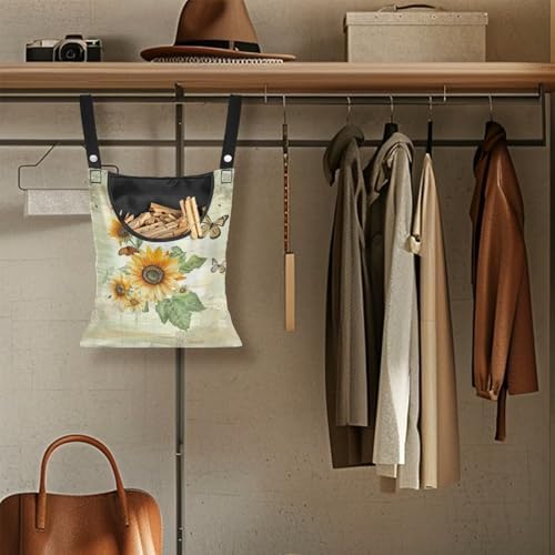 Sunflowers Butterfly Clothespin Bag - Image 5