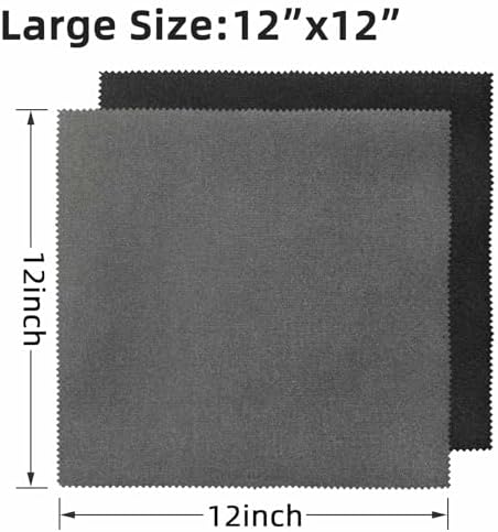 12 Pack Microfiber Gun Cleaning Cloth - Image 2