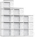 SEE SPRING X-Large Shoe Storage Box Fit Size 11, Space Saving Sneaker Shoe Rack by SEESPRING