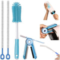 4 Pack Water Bottle Cleaner Brush Set by Fojaglad