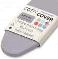 Extra Thick Ironing Board Cover 15x54 Standard Size, Padded Heat Reflective by COTTYHOME