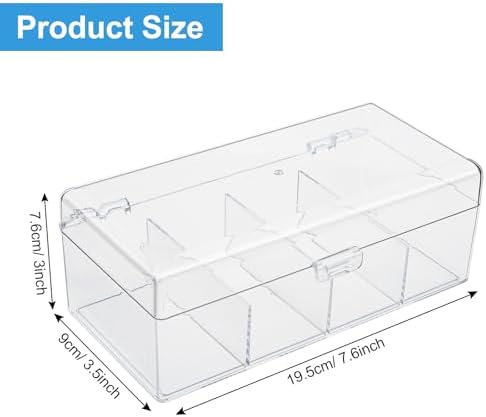 Qtip Holder Dispenser with Lid - Image 2