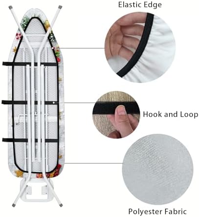 Nuxovilar Winter Stockings Ironing Board Cover 15x54 Polyester - Image 5