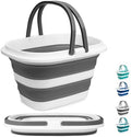 Large Collapsible Mop Bucket, 16L Plastic Bucket by Tiawudi