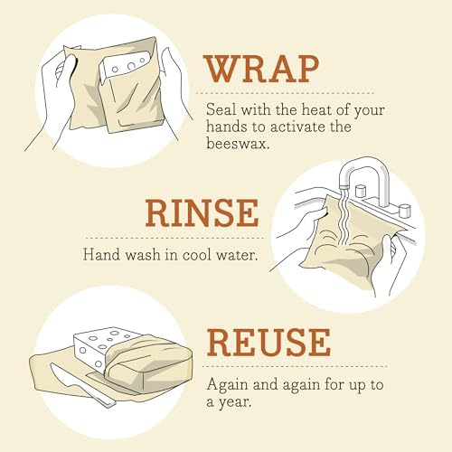 Bee's Wrap Vegan Beeswax Wrap Roll, 14 x 52 in - Image 7