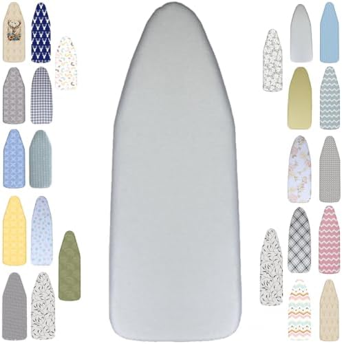 Insulated Mini Ironing Board Cover and Pad 11.8x35.4-15.7x43.3 Inch, 100% by Unknown
