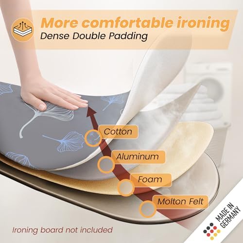 15x54 Standard Size Ironing Board Cover and Pad, Made in Germany, Heat - Image 5