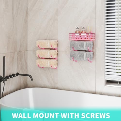 HapiRm Towel Racks for Bathroom Storage - Image 5