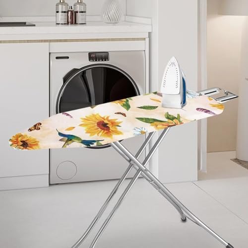 Sunflower Hummingbird Ironing Board Cover and Pad Soft Ironing Board Cover - Image 2