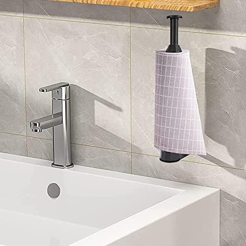 2 PACK Metal Paper Towel Holder, Easy Tear - Image 6