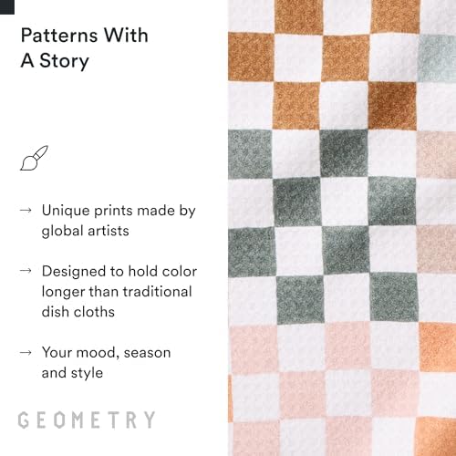 GEOMETRY Kitchen Dish Cloths - Image 5