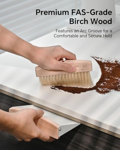 Small Coffee Brush and Dust Pan Set - Image 2