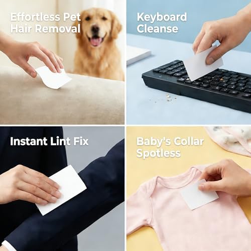 Mini Portable Lint Remover Strips & Pet Hair Remover - Image 3