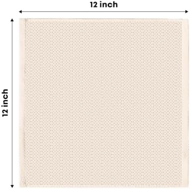 Artoid Mode 100% Cotton Beige Brown Dark Grey Waffle Weave Kitchen Dish Cloths - Image 6