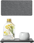 2PCS 7" x 3.5" Water Absorbing Bathroom Sink Vanity Trays, Diatomite Stone by Razborci