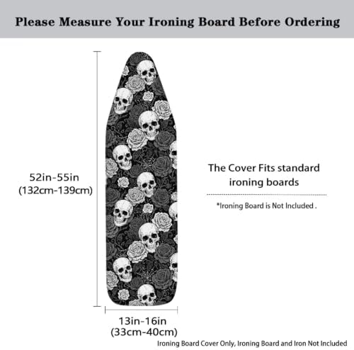 Flashideas Halloween Skull Ironing Board Cover - Image 5