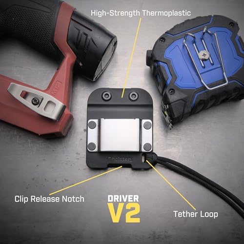 Holstery DriverMaster | Clip-On Tool Belt Drill Holder - Image 3