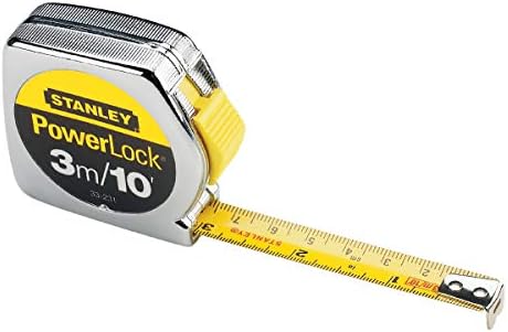 Stanley 33-231 3-Meter x 1/2-Inch Heavy Duty Powerlock Tape Rule by STANLEY