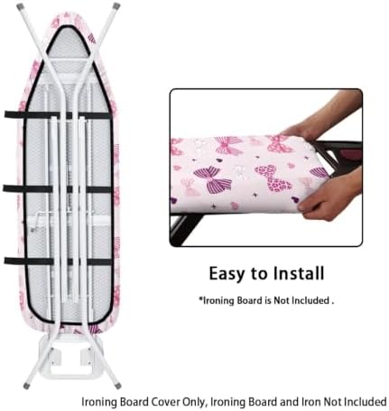 Purple Bow Ironing Board Cover - Image 4